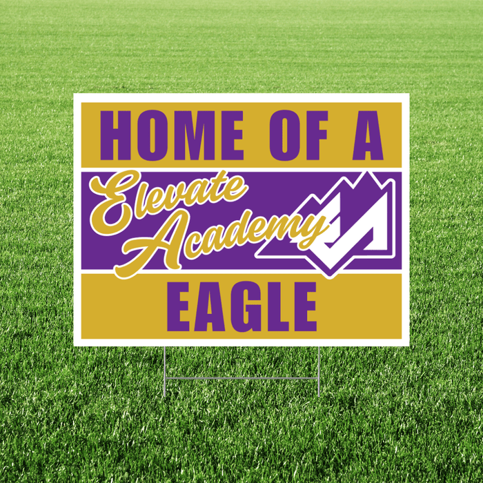 Elevate Academy ID Spirit Yardsign 18x24" | 1ct - Zurchers