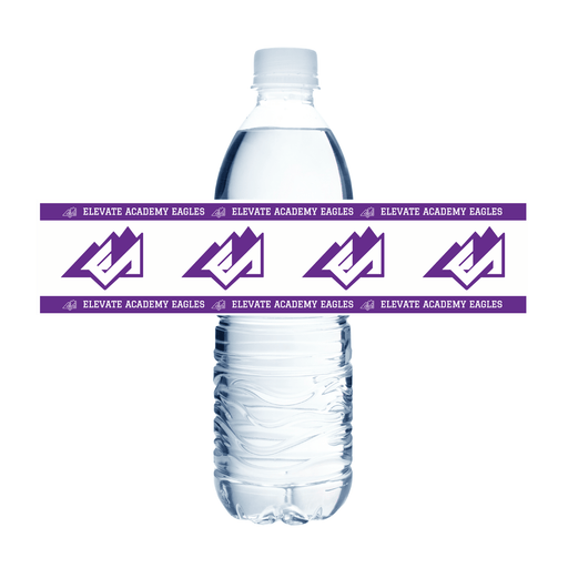 Elevate Academy ID Water Bottle Label 8.5x2" | 24ct