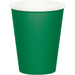 Emerald Green Paper Cups 9oz | 24ct - Zurchers