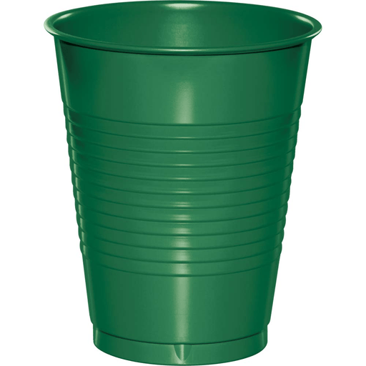 Emerald Green Plastic Cups 16oz | 20ct - Zurchers