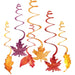 Fall Leaves Swirl Decorations | 12ct - Zurchers