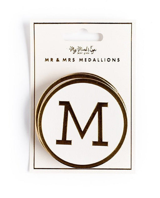Fancy Mr and Mrs Medallion Banner | 1 ct - Zurchers