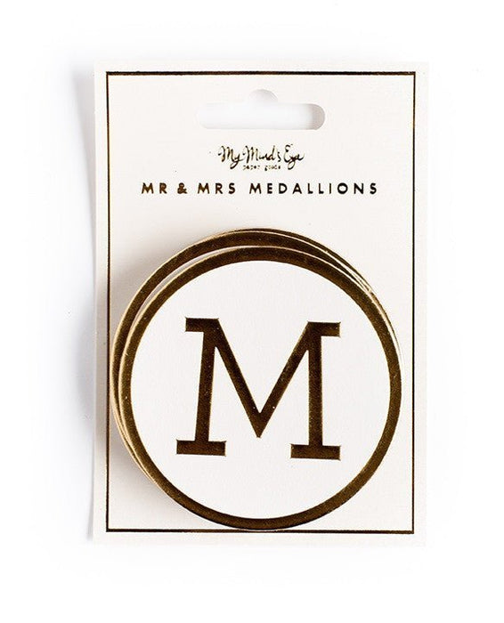 Fancy Mr and Mrs Medallion Banner | 1 ct - Zurchers