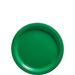 Festive Green Dessert Paper Plates 6.75" | 20ct - Zurchers
