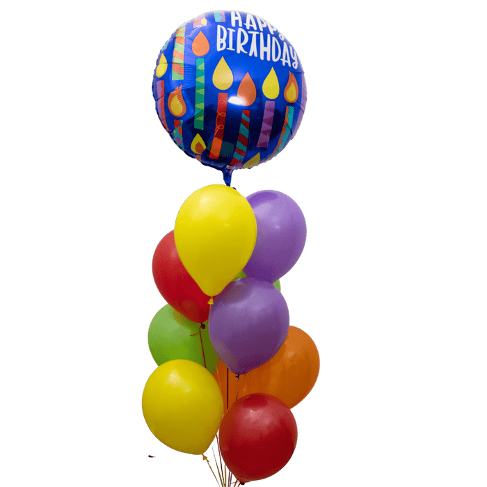 Happy Birthday Happy Candles Basic Bouquet | 11 pcs - Zurchers