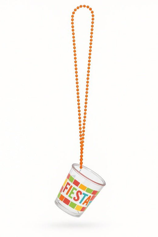 Fiesta Beaded Necklace With Shot Glass | 1ct