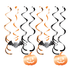 Halloween Bats and Pumpkins Dizzy Danglers 8pc