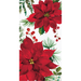 These festive Christmas Posh Poinsettia Guest Napkins are perfect for holiday entertaining. With 16 napkins in each pack, you can provide your guests with the necessary items to have the perfect meal. Each napkin has a classic poinsettia pattern, adding a beautiful festive touch to your holiday event.