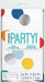 54x84in Tablecover Foil Happy Birthday Dots