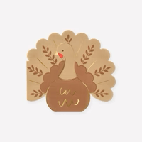 Folk Turkey Napkins | 1ct - Zurchers