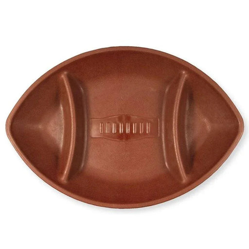 Football Chip and Dip Plastic Tray 17” | 1ct - Zurchers