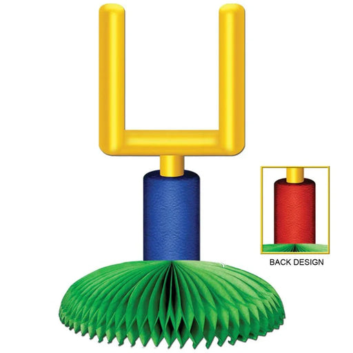 Football Goal Post Centerpiece, 9 in | 1ct - Zurchers