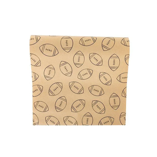 Football Kraft Table Runner 10' | 1 ct - Zurchers