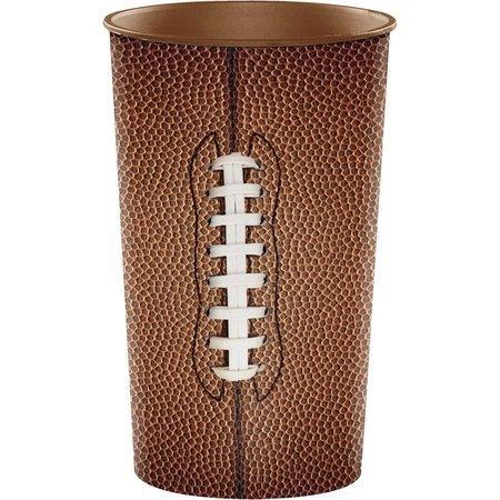 Football Plastic Cup, 22oz | 1ct - Zurchers