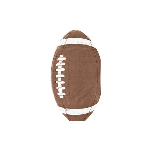 Football Shaped Paper Dinner Napkins | 24 ct - Zurchers