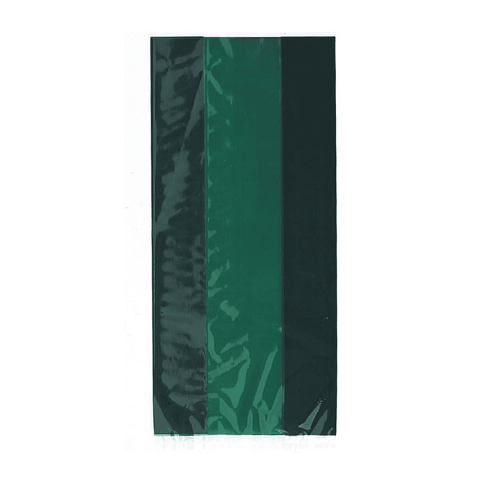 30ct Forest Green Cello Bag 