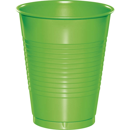 Fresh Lime Premium 16oz Plastic Cups | 20ct