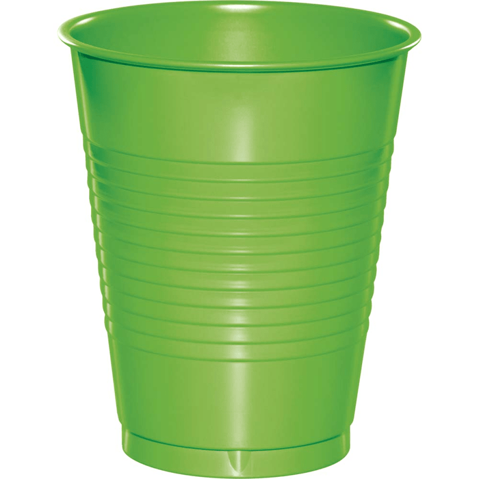 Fresh Lime Premium 16oz Plastic Cups | 20ct - Zurchers