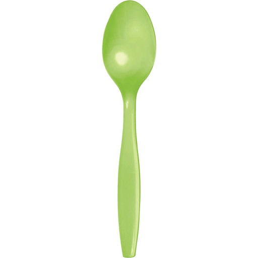 Fresh Lime Premium Plastic Spoons 24 | ct