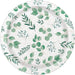 Fresh Greens Botanical Paper Plates 9" | 8ct - Zurchers