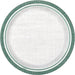 Fresh Greens Botanical Stripe Paper Plates 7" | 8ct - Zurchers