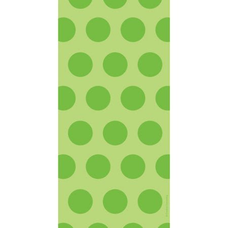 Fresh Lime Dots Cellophane Bags | 20 ct - Zurchers