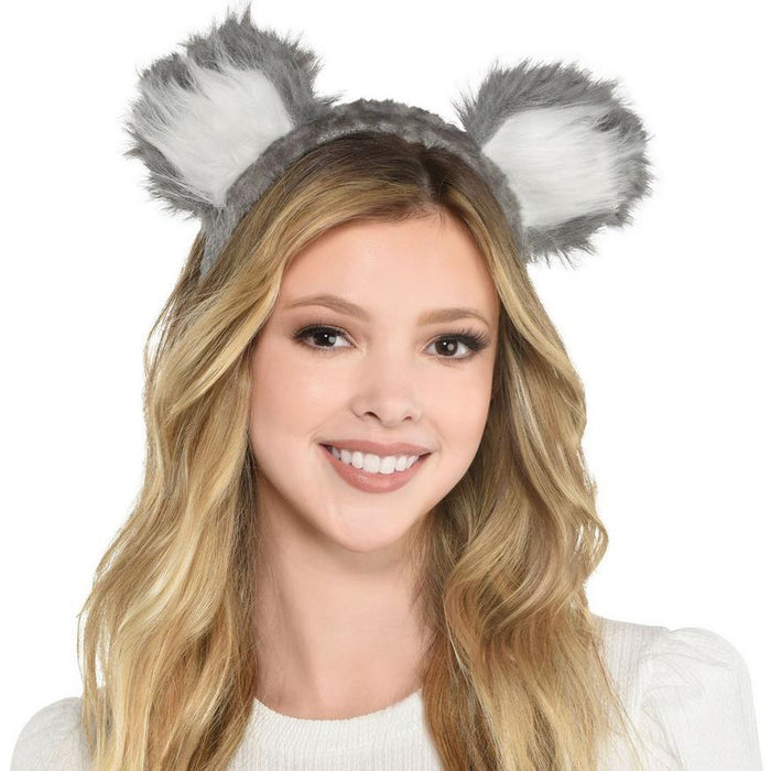 Furry Koala Ear Headband | 1 ct - Zurchers