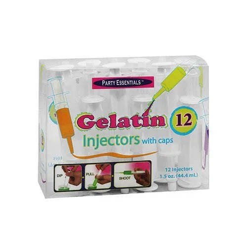 Gelatin Injectors 1.5 oz | 12 ct - Zurchers