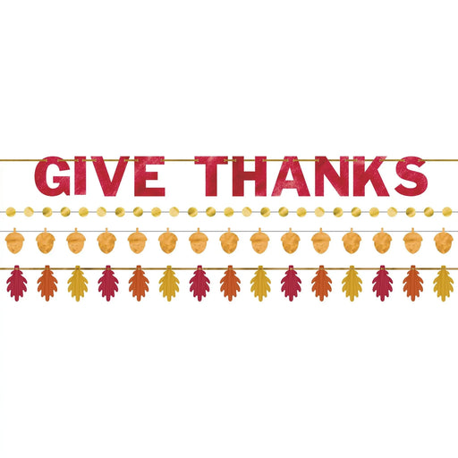 Give Thanks Banner Kit | 4 pcs - Zurchers