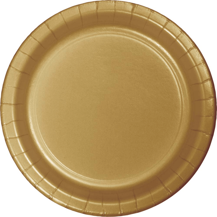 Glittering Gold Dinner Plates | 24ct - Zurchers