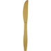 Glittering Gold Premium Plastic Knives 24 | ct - Zurchers