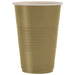 50ct 16oz Cup Gold - Party Supplies