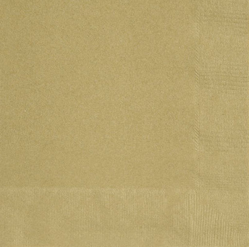 Gold Dinner Napkins | 40ct
