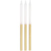 12ct 5in Gold Dipped Birthday Candles