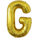 Gold Jumbo Metallic Balloon 34" | 1 ct - Zurchers