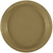 50ct 10in Plastic Plate Gold - Party Supplies