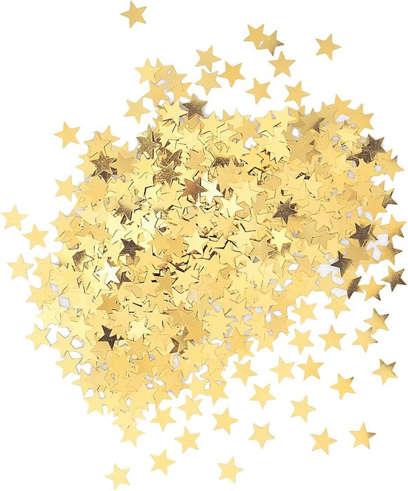 0.5oz Gold Stars Confetti - Party Supplies