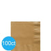 Gold Beverage Napkins | 100ct - Zurchers