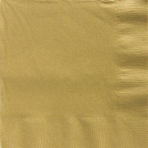 Gold Dinner Napkins | 40ct - Zurchers