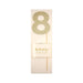 Gold Glitter Number Cake Topper Party Pick No. 8 - Zurchers
