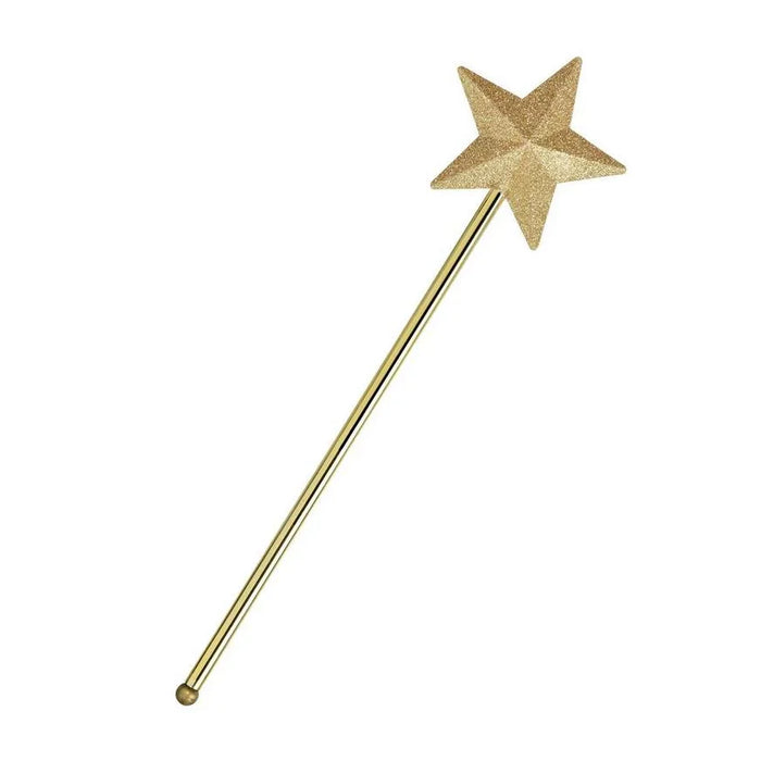 Gold Glitter Star Wand 15" | 1 ct - Zurchers