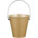 Gold Metal Favor Pail | 1ct - Zurchers