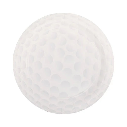 Golf Ball Paper Plate 9" | 8 ct - Zurchers