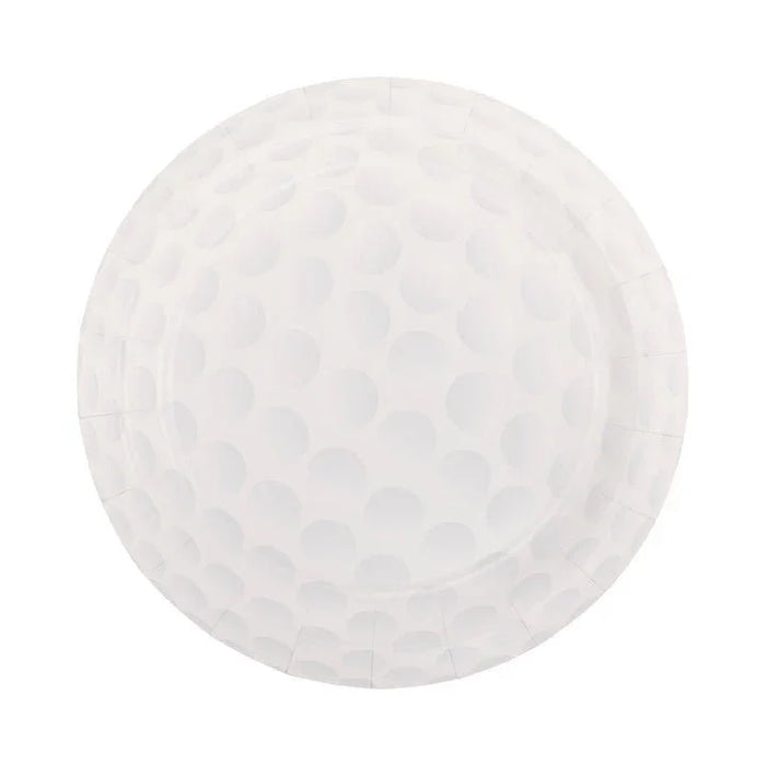 Golf Ball Paper Plate 9" | 8 ct - Zurchers