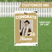 Grad In Color Congrats Custom Image & Name Yard Sign 24"x36" | 1ct - Zurchers