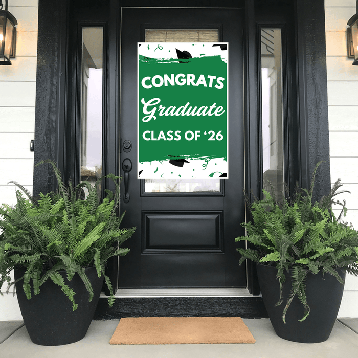 Grad In Color Congrats Graduate Door Banner 24"x36" | 1ct - Zurchers