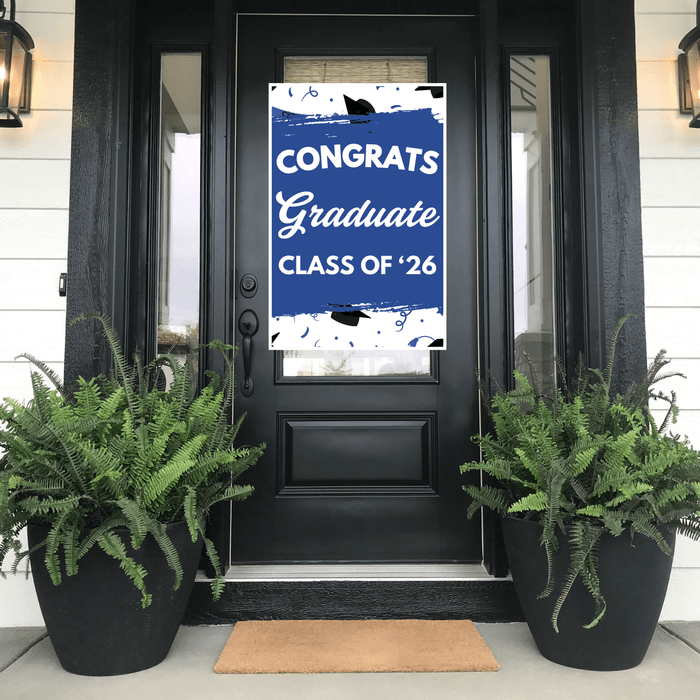 Grad In Color Congrats Graduate Door Banner 24"x36" | 1ct - Zurchers