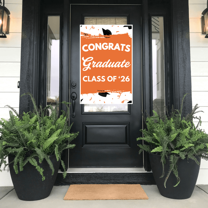 Grad In Color Congrats Graduate Door Banner 24"x36" | 1ct - Zurchers