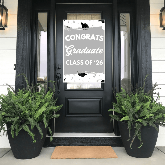 Grad In Color Congrats Graduate Door Banner 24"x36" | 1ct - Zurchers
