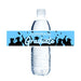 Graduation Congrats Grad Water Bottle Labels | 12 ct Light Blue